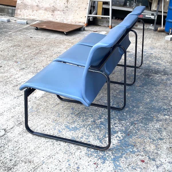 ハーマンミラー　３連ロビーチェア　ベンチ　herman miller ビンテージ
