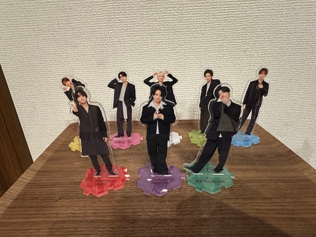 timelesz アクリルスタンド　8人セット
