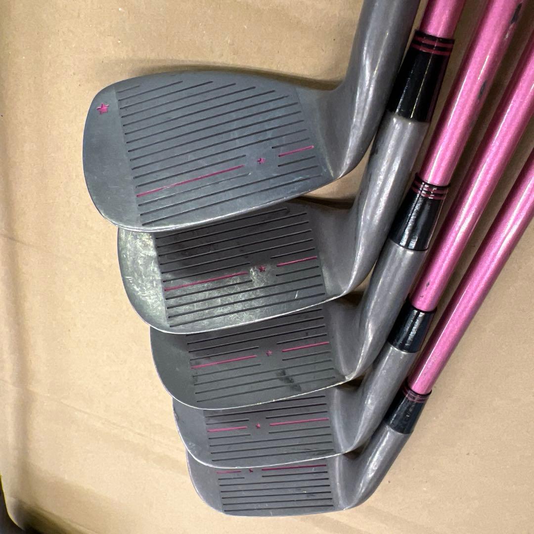 レディース ゴルフクラブセット 7本 かなり年代物です