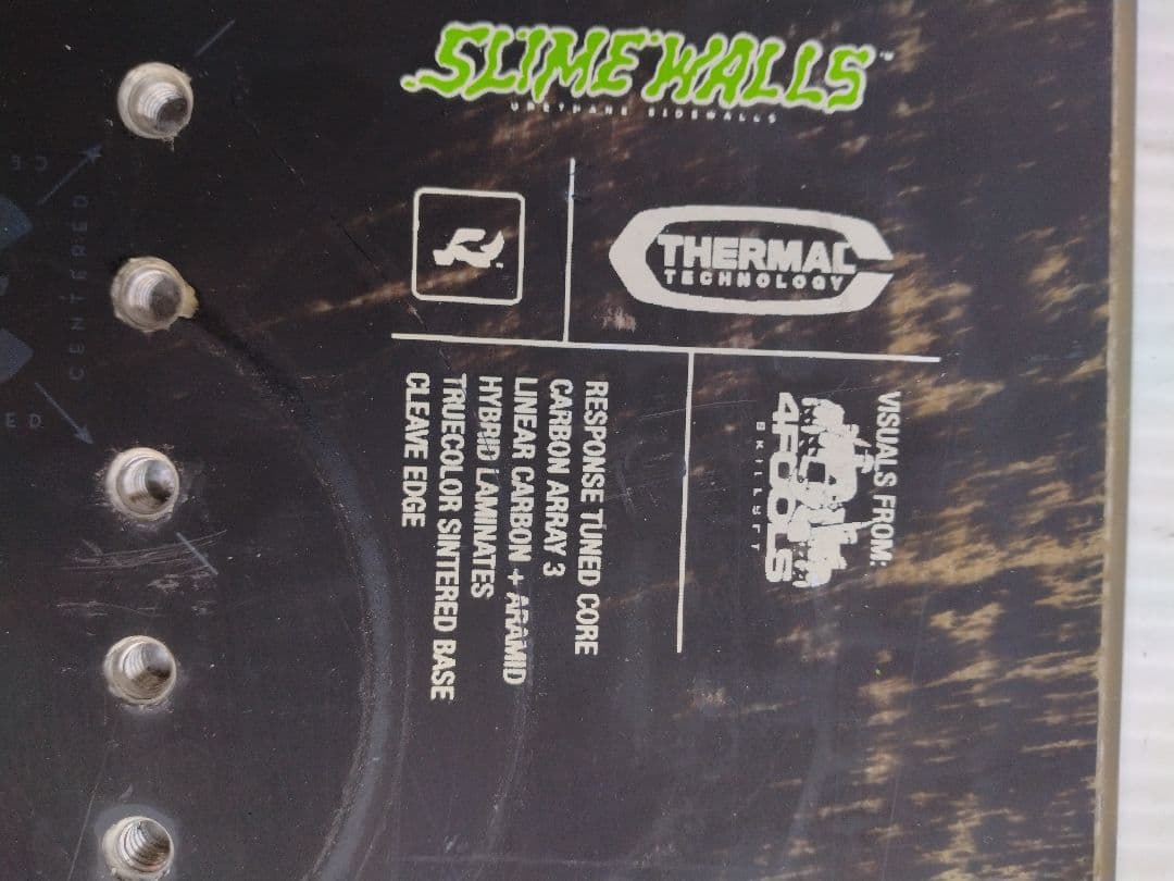 RIDE☓BURTON スノーボード BURTONケース付き3点セット