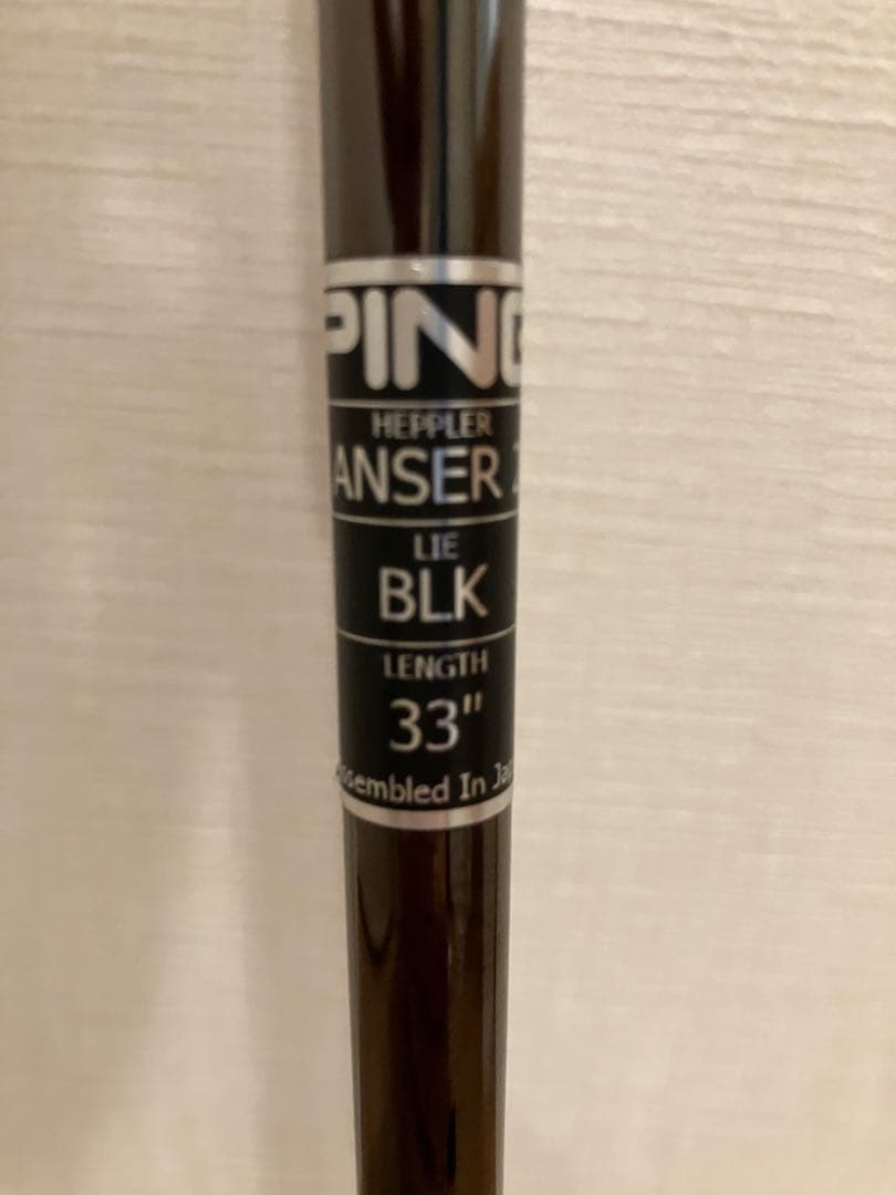 PING パター ANSER2 ブラック　33インチ
