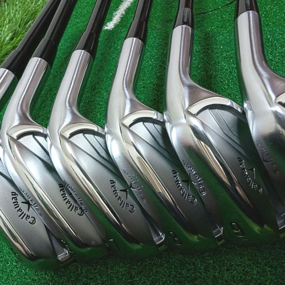 キャロウェイ Xフォージド アイアン 5~P 6本セット ラウネi75 カスタム