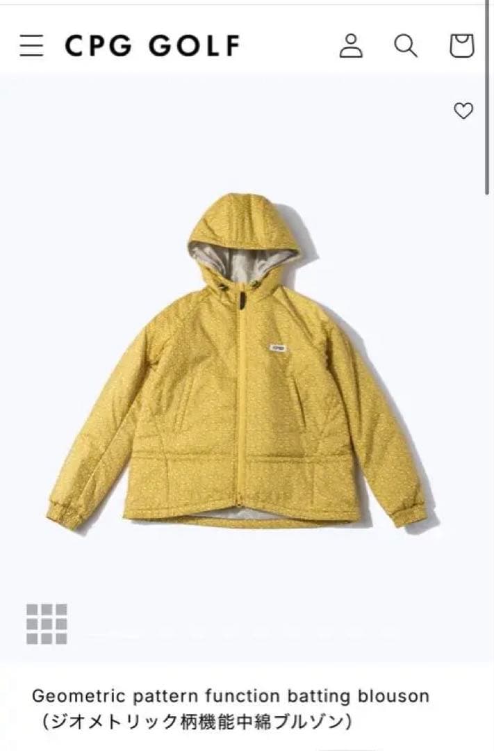 CPG GOLF ジオメトリック柄 CPGゴルフ ゴルフウェア ゴルフ女子