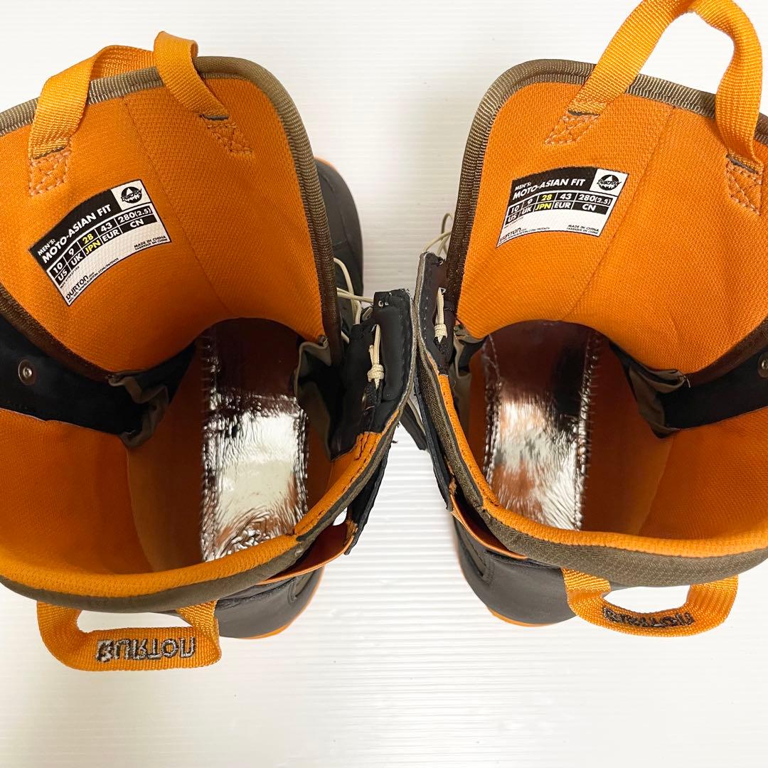 ✨美品✨BURTON MOTO 28cm アジアンフィット スノーボードブーツ