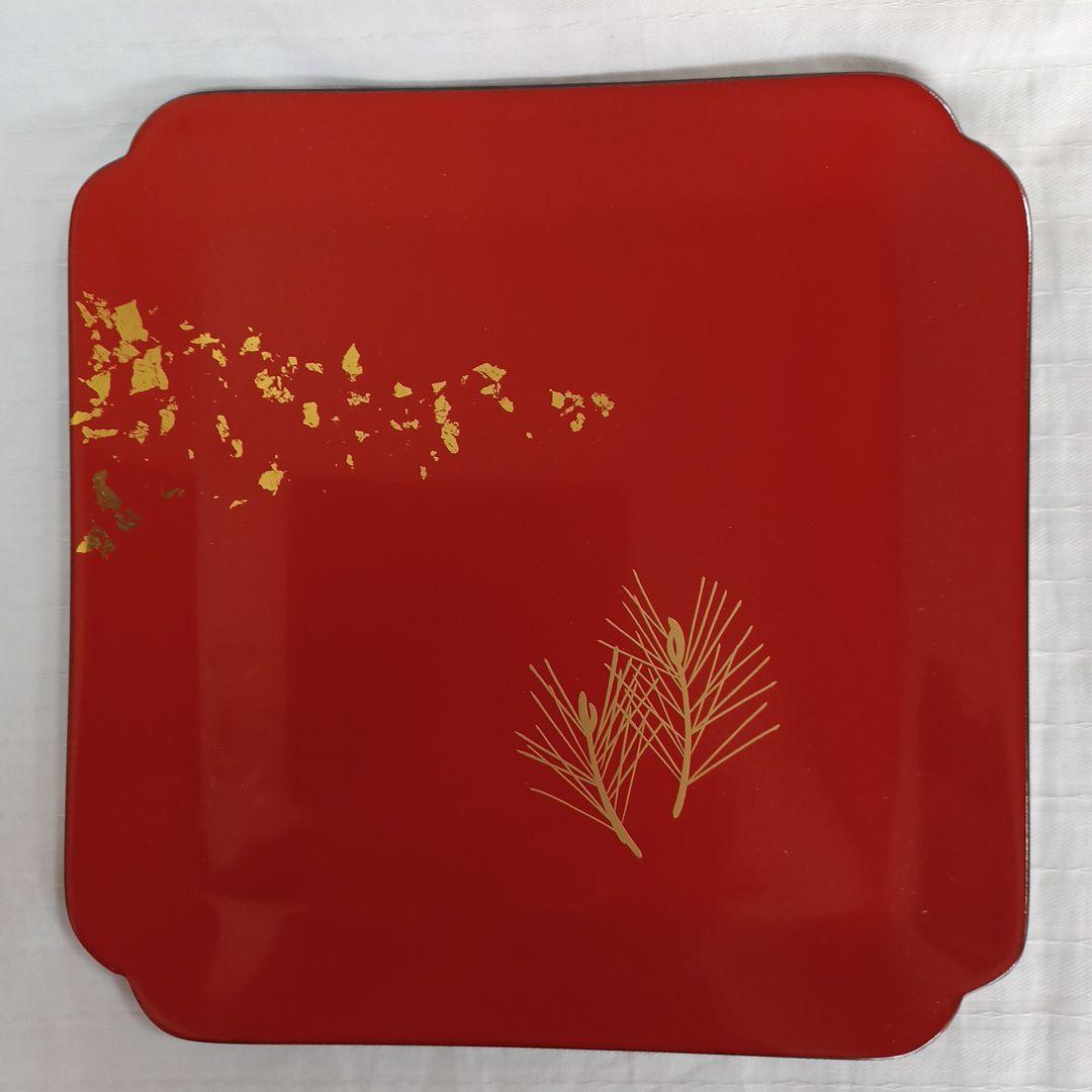 輪島塗菓子盆二点