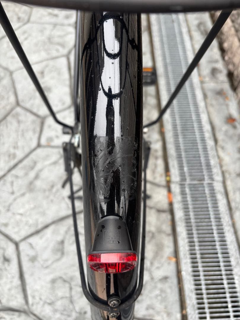 ブラック シティサイクル 自転車　27インチ　直接引取限定！