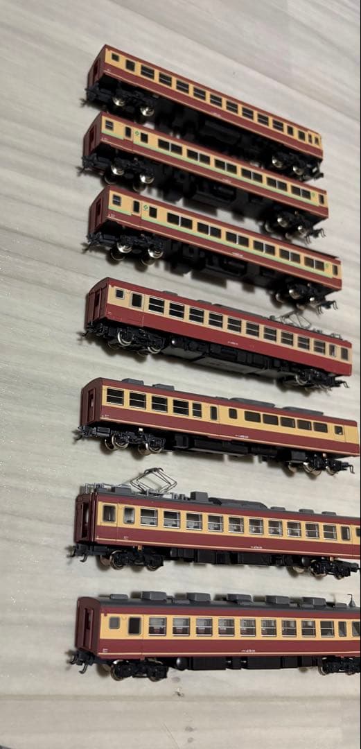 KATO 475系 6両増結セット+456系(動力車)