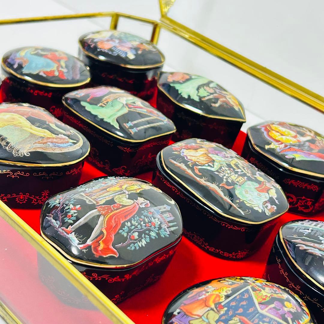 【超希少品】FRANKLIN MINT ロシア•バレエの傑作 磁器製オルゴール