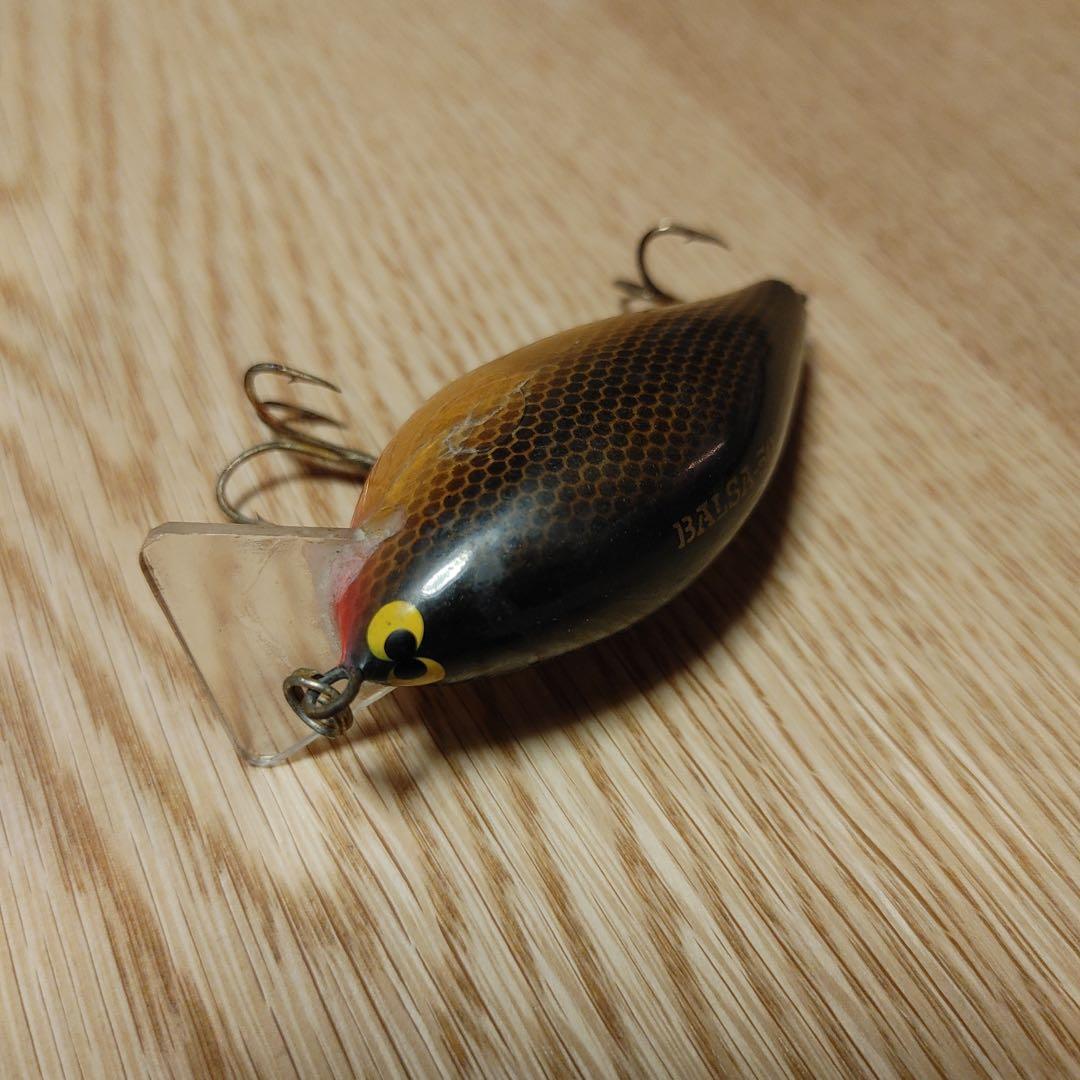 バルサ50 西岡サイン入り オールドBALSA50 クランクベイト