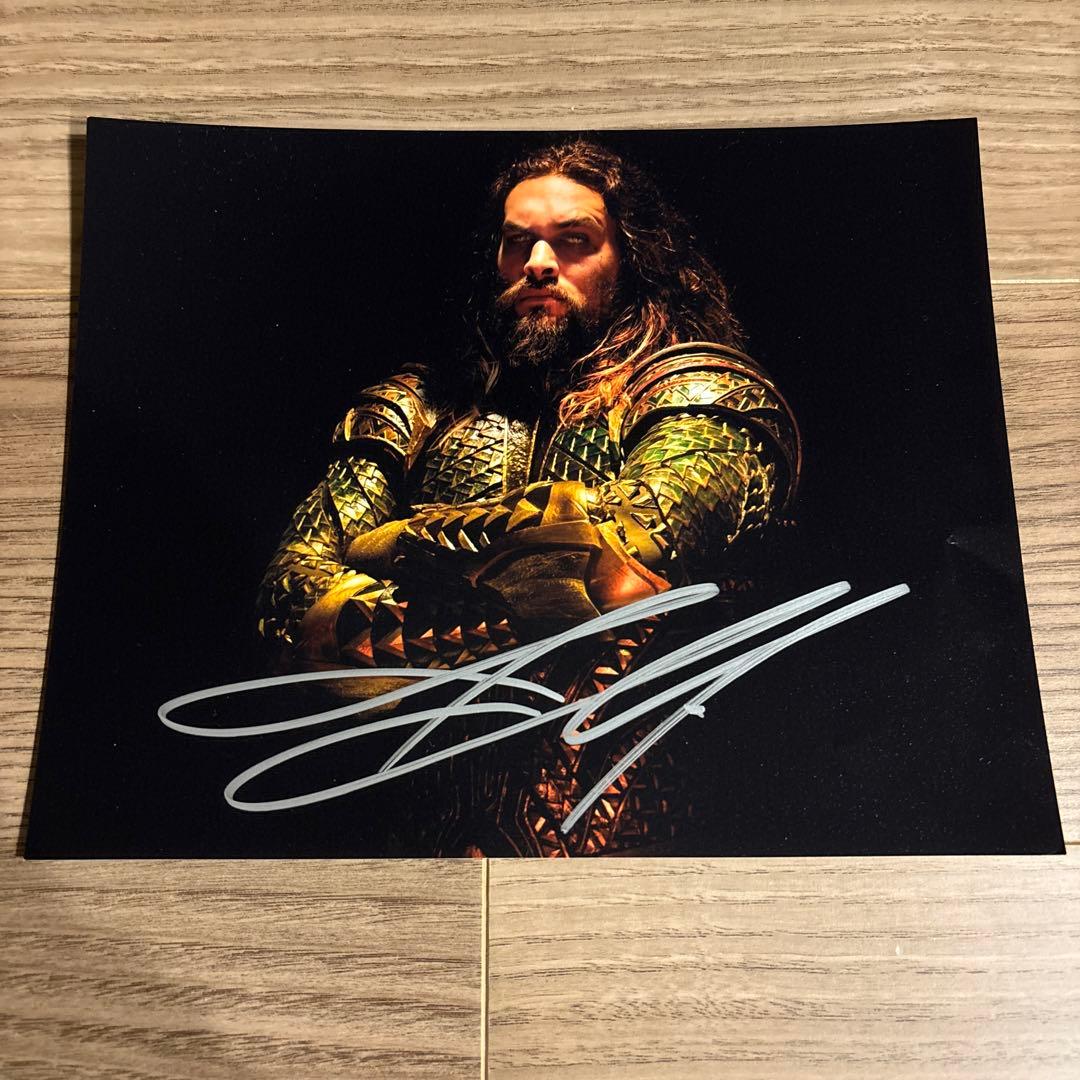 【東京コミコンくじ】ジェイソン・モモア　サインフォト賞　直筆サイン　3枚セット