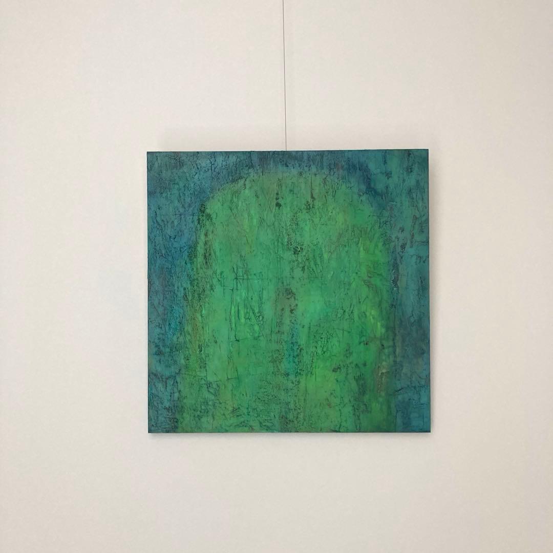 絵画 アクリル画 北欧 アート 抽象画 爽やか インテリア おしゃれ グリーン