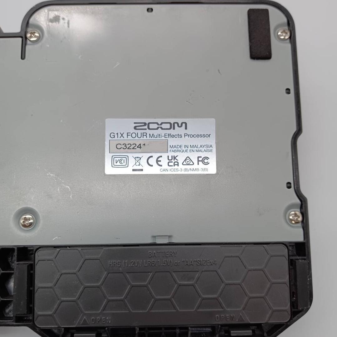 ZOOM G1X FOUR ギターエフェクター ズーム