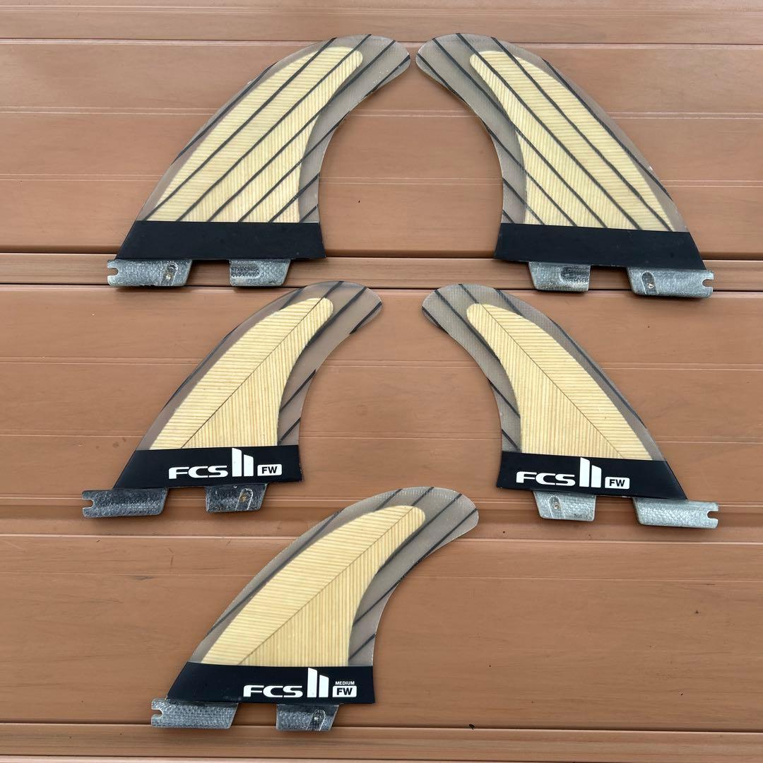 FCS II FW ファイヤーワイヤー ５フィン トライクアッドセット