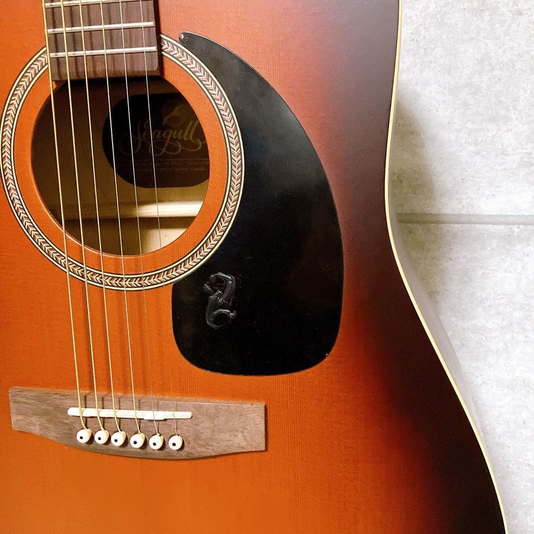 Seagull S6+ BURST アコースティックギター ハードケース付き