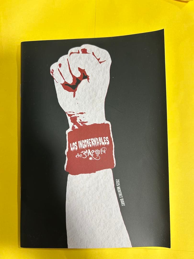 新日本プロレス　ロスインゴベルナブレスデハポン　2025年　スケジュール帳