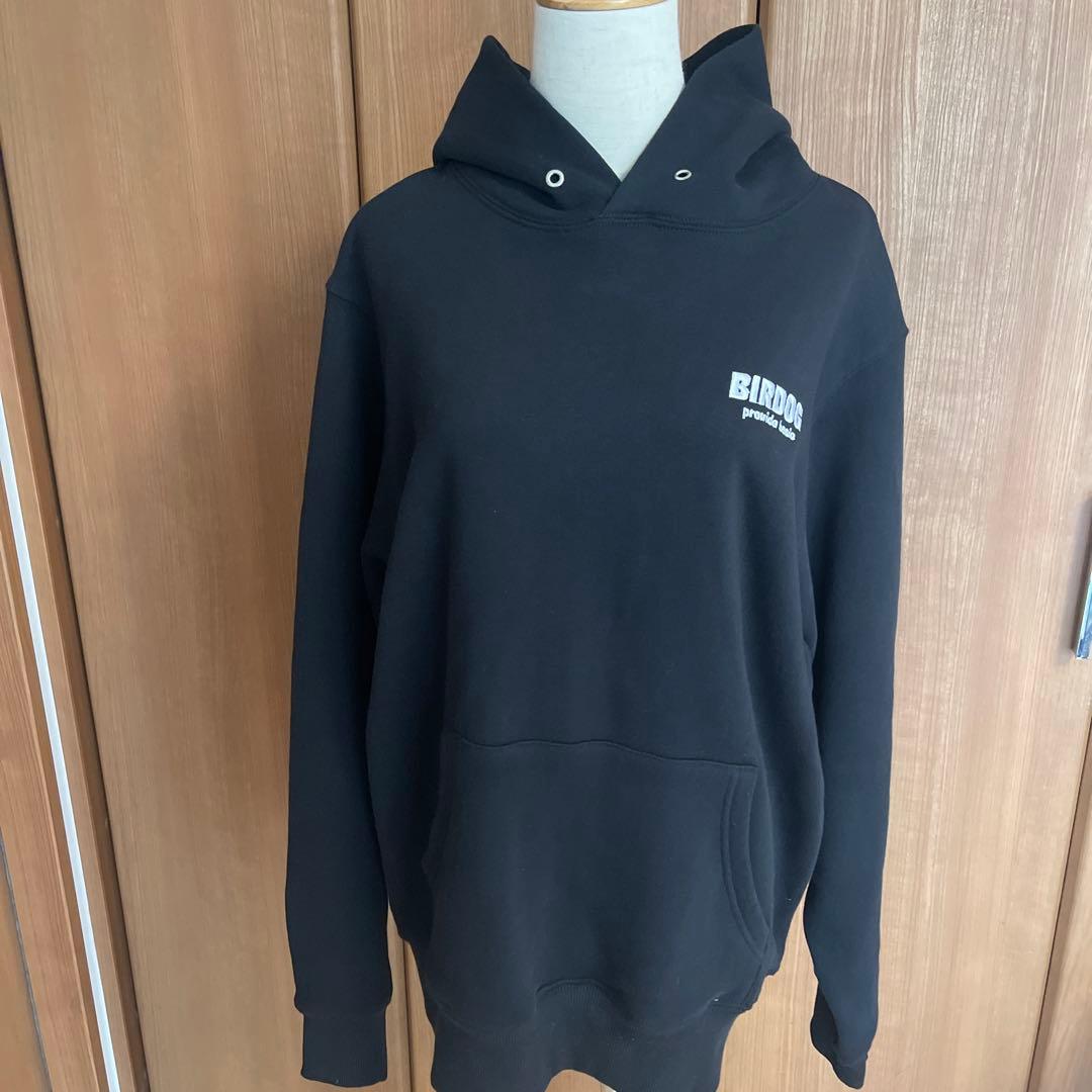年末最終お値下げBIRDDOG コムドット黒 二重フードパーカーMサイズ