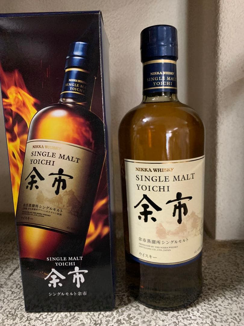ニッカ余市シングルモルト700ミリ箱有り