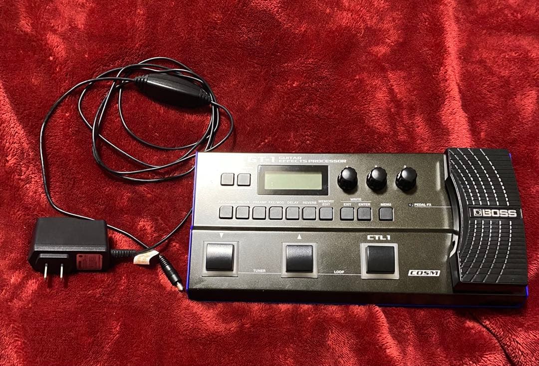 ※純正アダプタ付※ BOSS GT-1 マルチエフェクター