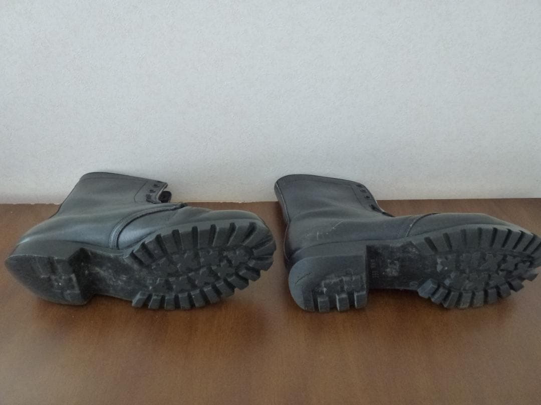 ジェットパイロット飛行靴フライトブーツ航空自衛隊56式航空靴フジ製昭和レトロ靴