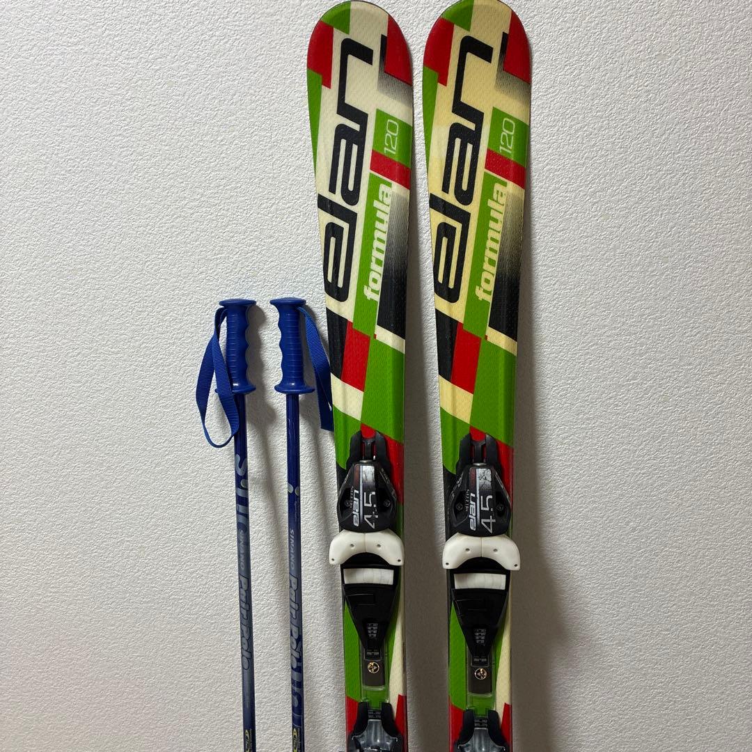 値下げ！Elan スキーセット（スキー板、ブーツ２足、ヘルメット、ゴーグル）