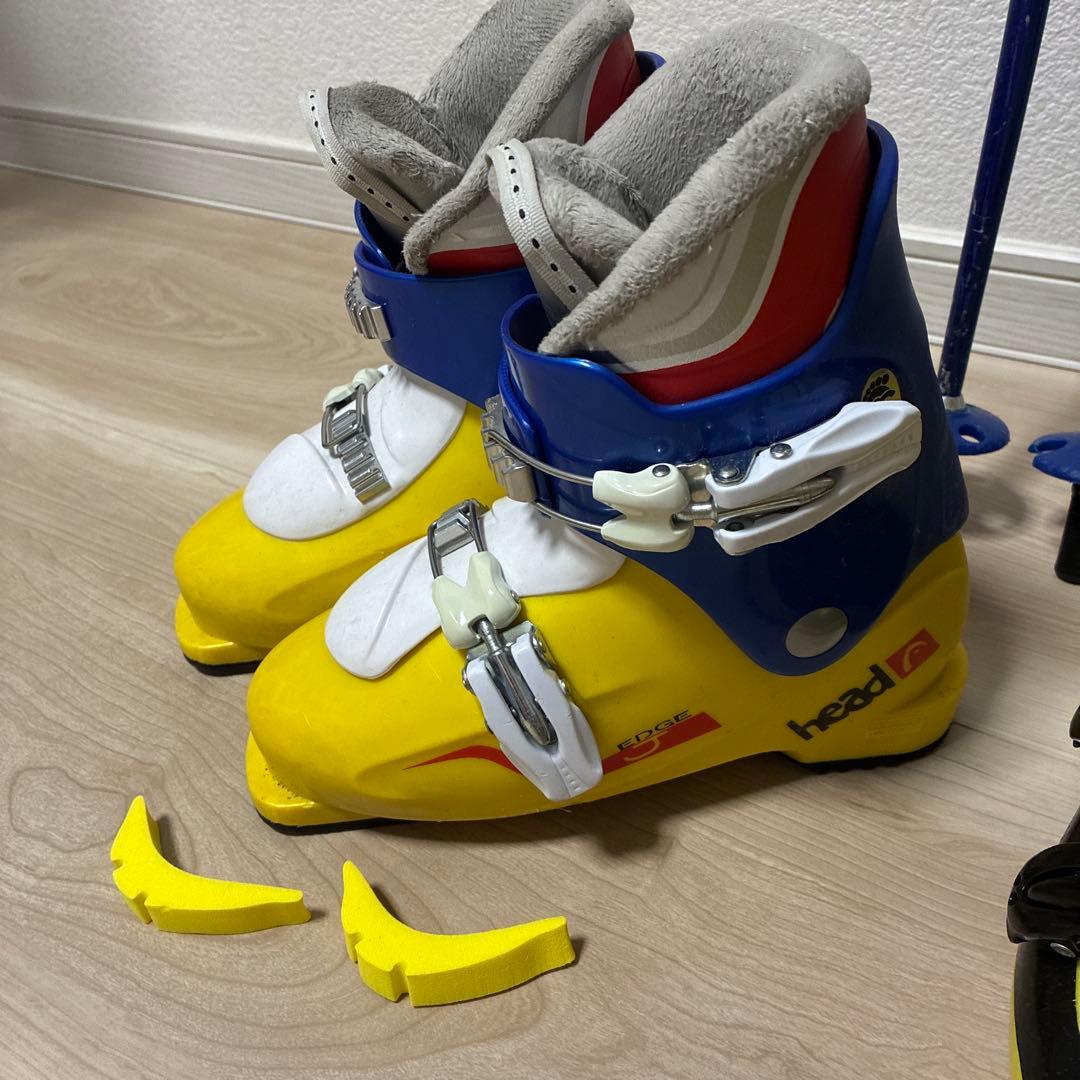 値下げ！Elan スキーセット（スキー板、ブーツ２足、ヘルメット、ゴーグル）