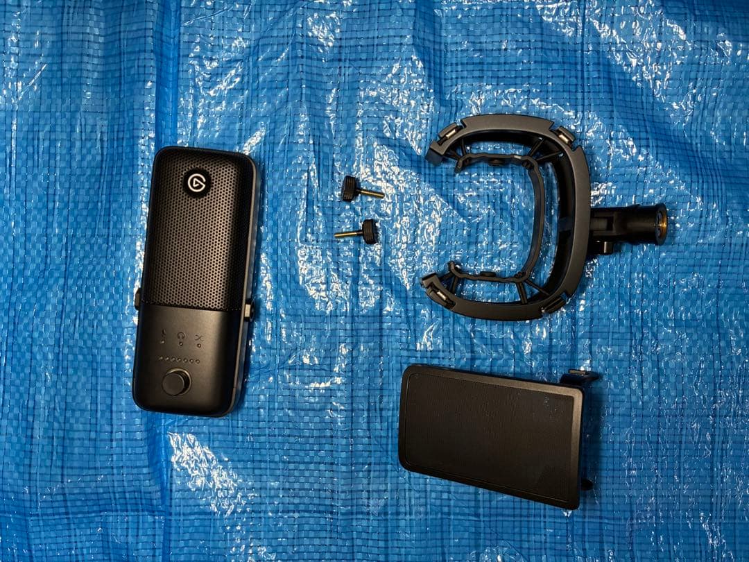 【セット品】Elgato Wave:3・アーム・ポップガード・ショックマウント