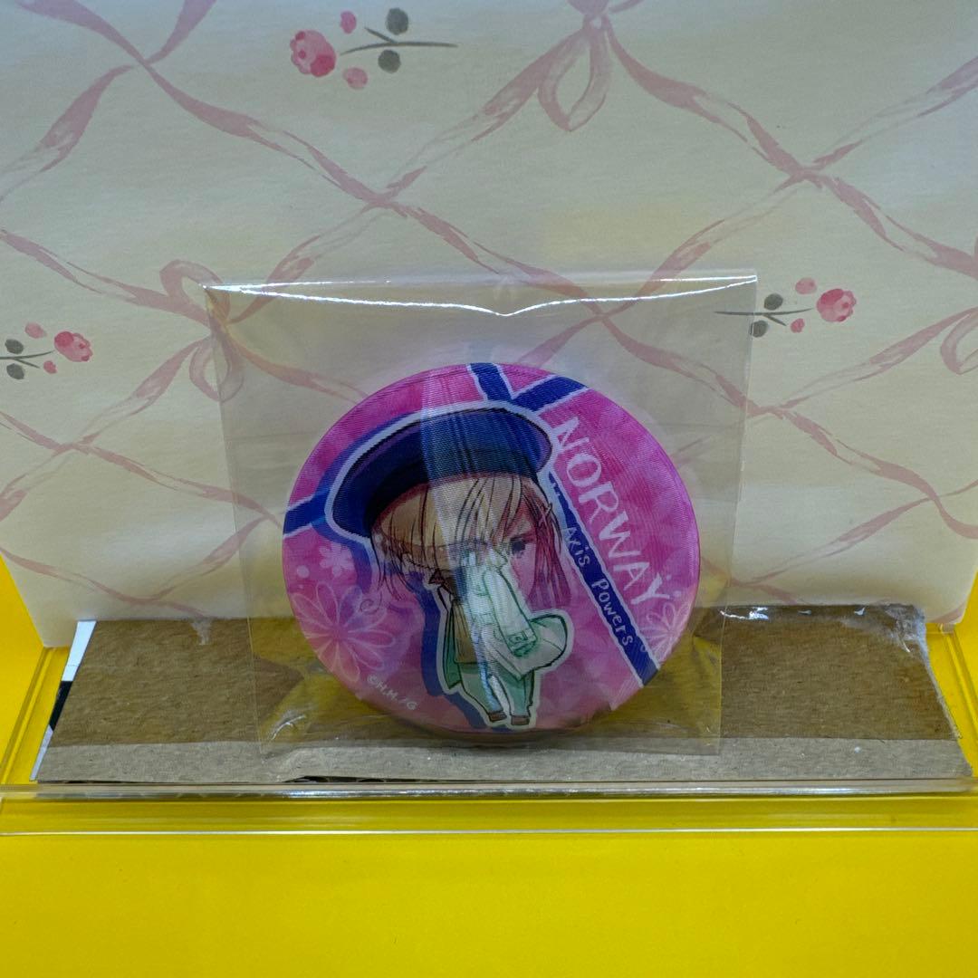 ① ヘタリア ノルウェー 文教堂・アニメガ限定チェンジング缶バッジ