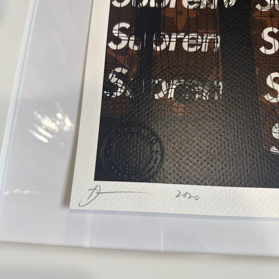 DEATH NYC 現代アート　世界100枚限　supreme シュプリーム