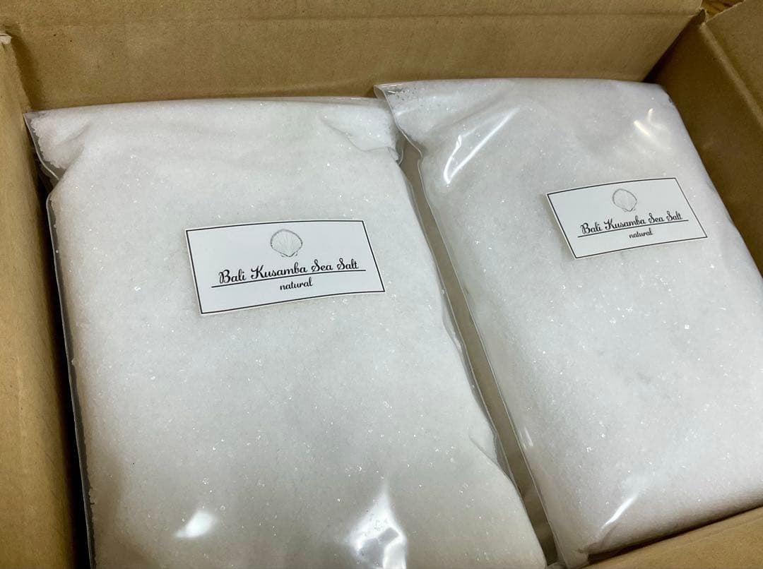 ちはる様 バリ島 クサンバの塩(完全天日塩)4kg