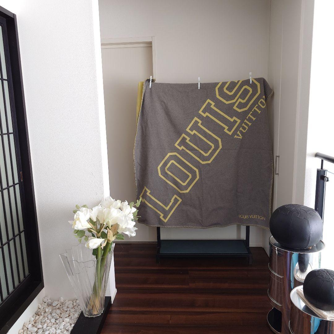 ルイ　ヴィトン　限定　カシミヤ　ブランケット　美品