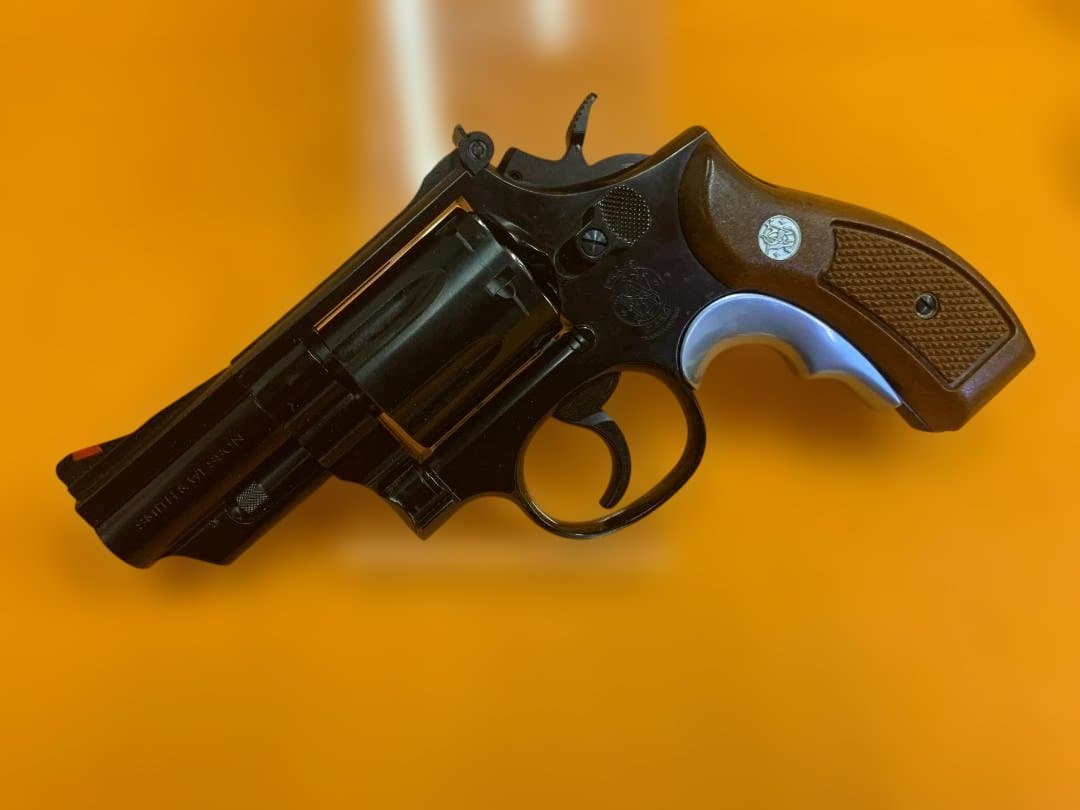 タナカワークスS&W M19コンバットマグマナム　ホルスター付き