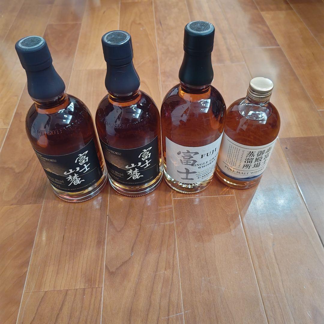 【4本】 富士御殿場ピュアモルト 富士山麓シグニチャー シングルグレーン富士