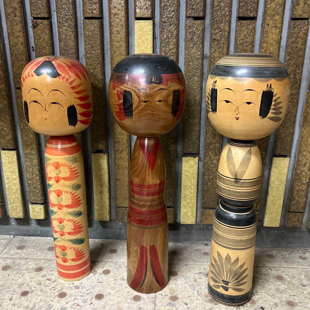 D-3 伝統こけし 16点まとめ売り 大量コレクション 郷土玩具 アンティーク