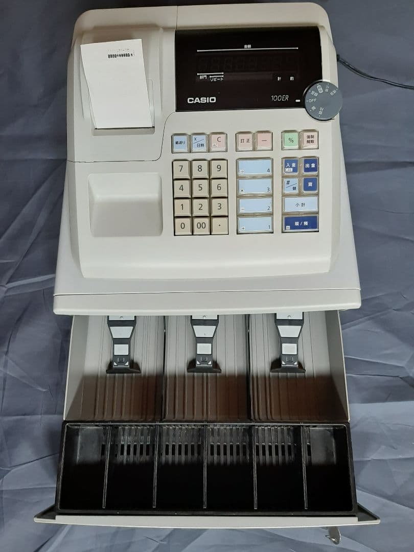 CASIO 100ER キャッシュレジスター
