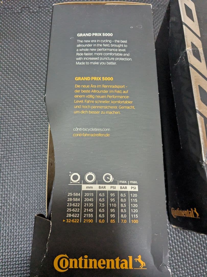 Continental Grand Prix 5000 700x32C2本セット