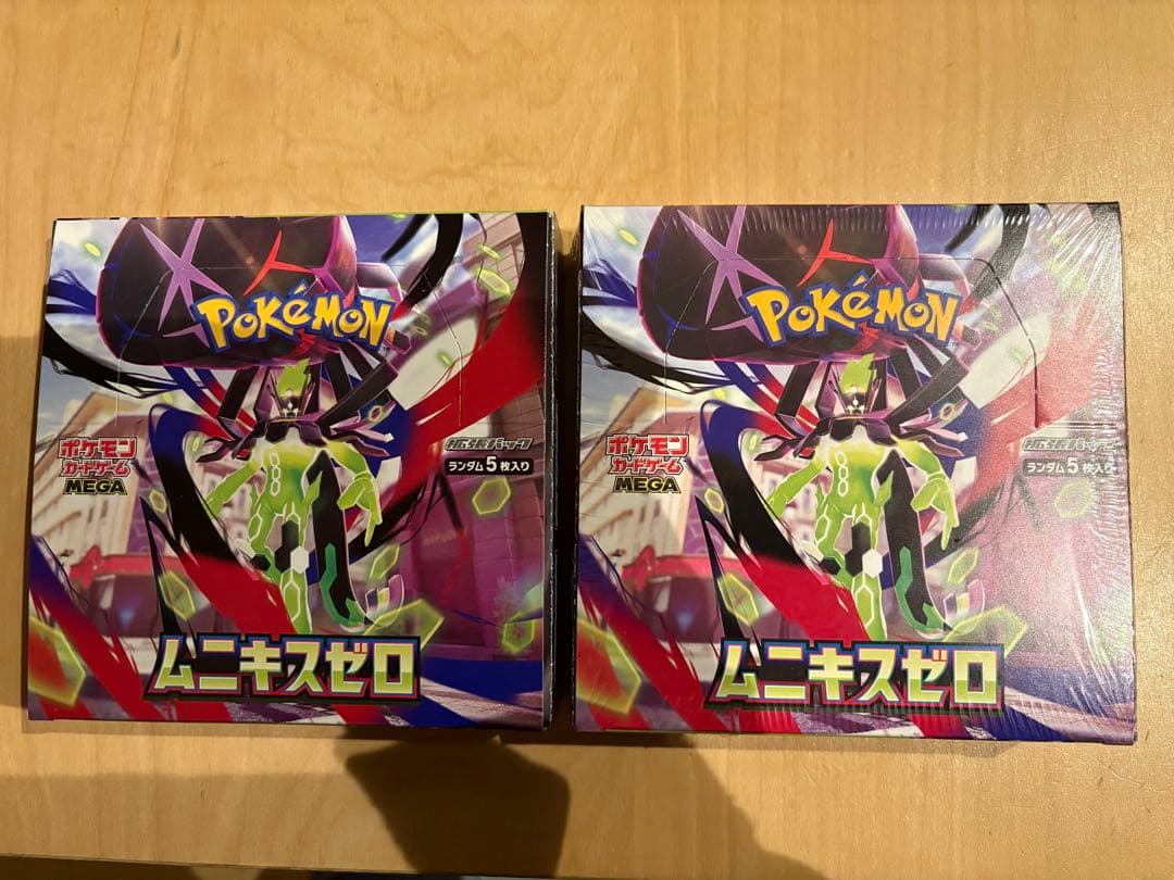 ポケモンカードゲーム ムニキスゼロ ボックス シュリンク付き