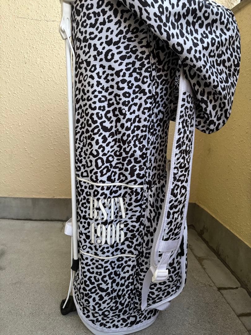 【希少】ニューバランスゴルフ　レオパード　スタンドキャディバッグ