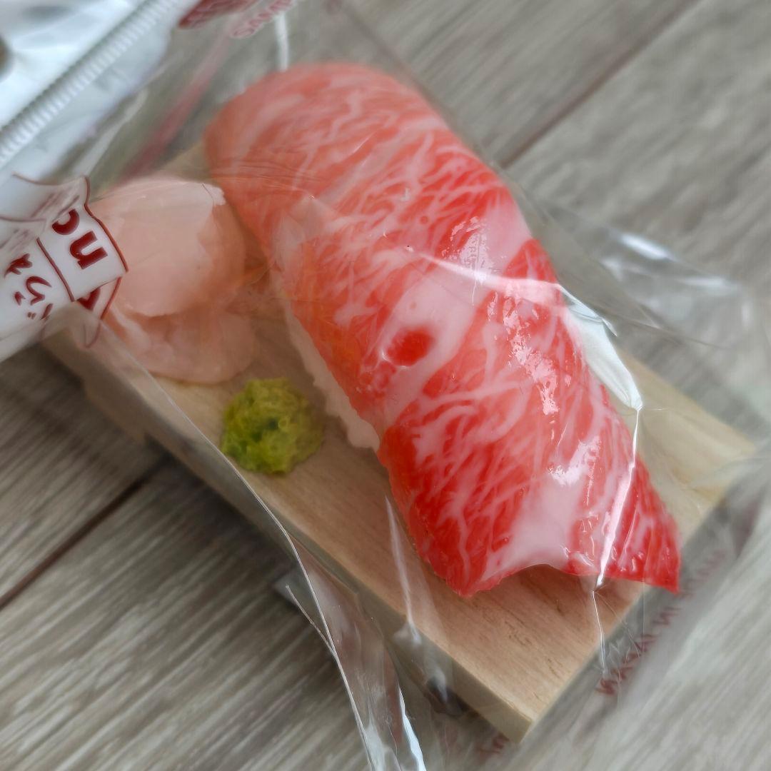 【新品】さんぷる工房 食品サンプル 寿司(台座付) Made in Japan