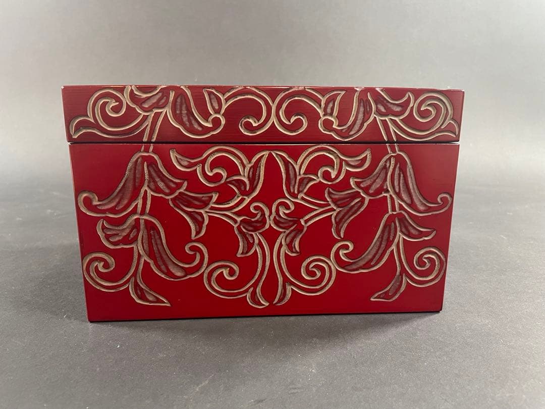 7 茶箱 かまくら彫 日光彫 茶道具 茶器