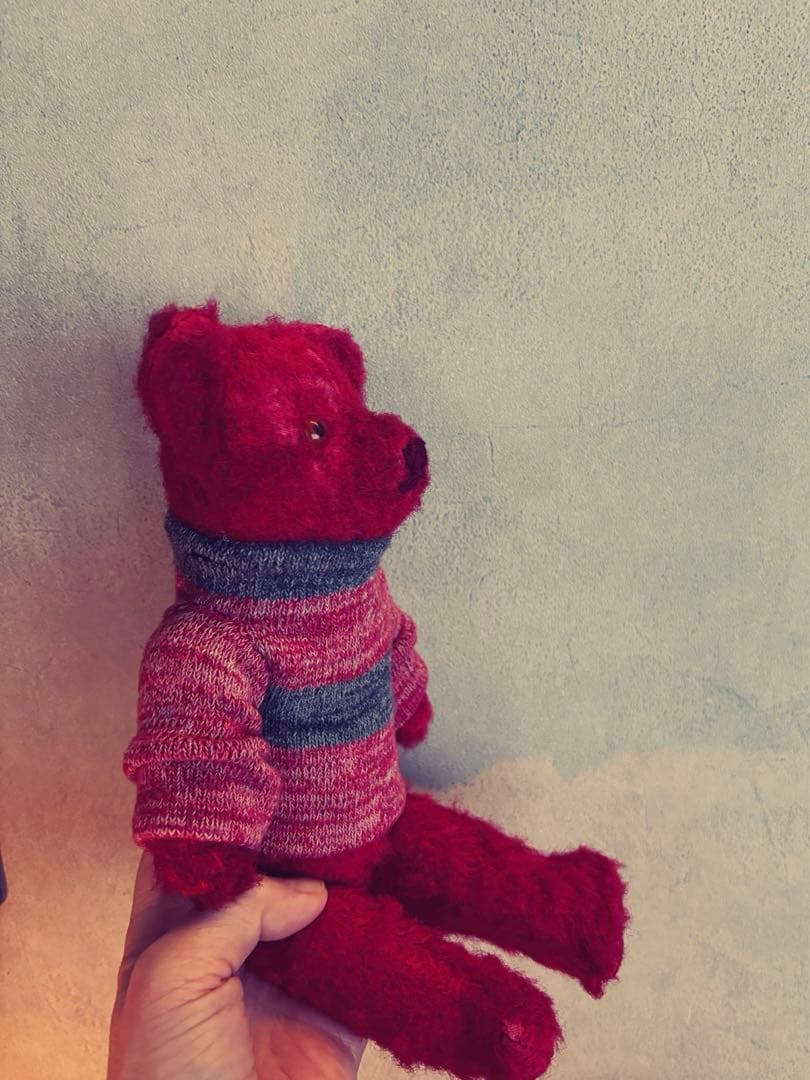 *♢アンティークベア red bear ヴィンテージベア*♢