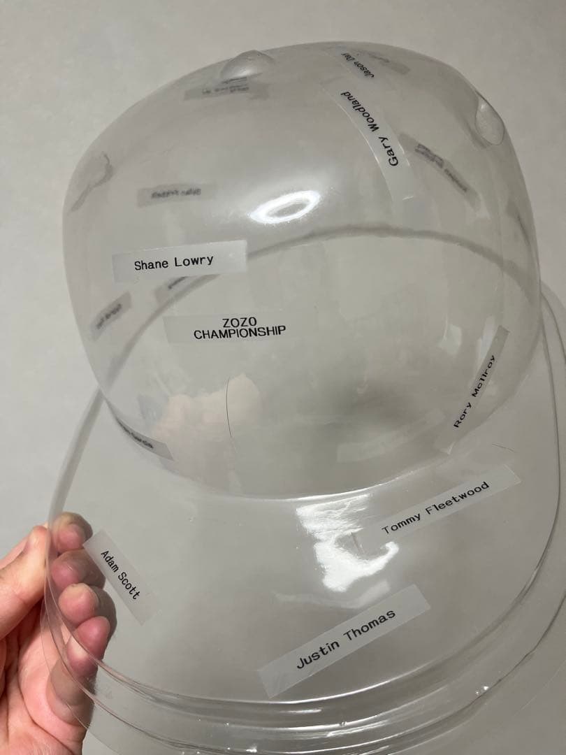 NIKE ローリーマキロイ他サイン入りホワイトキャップ