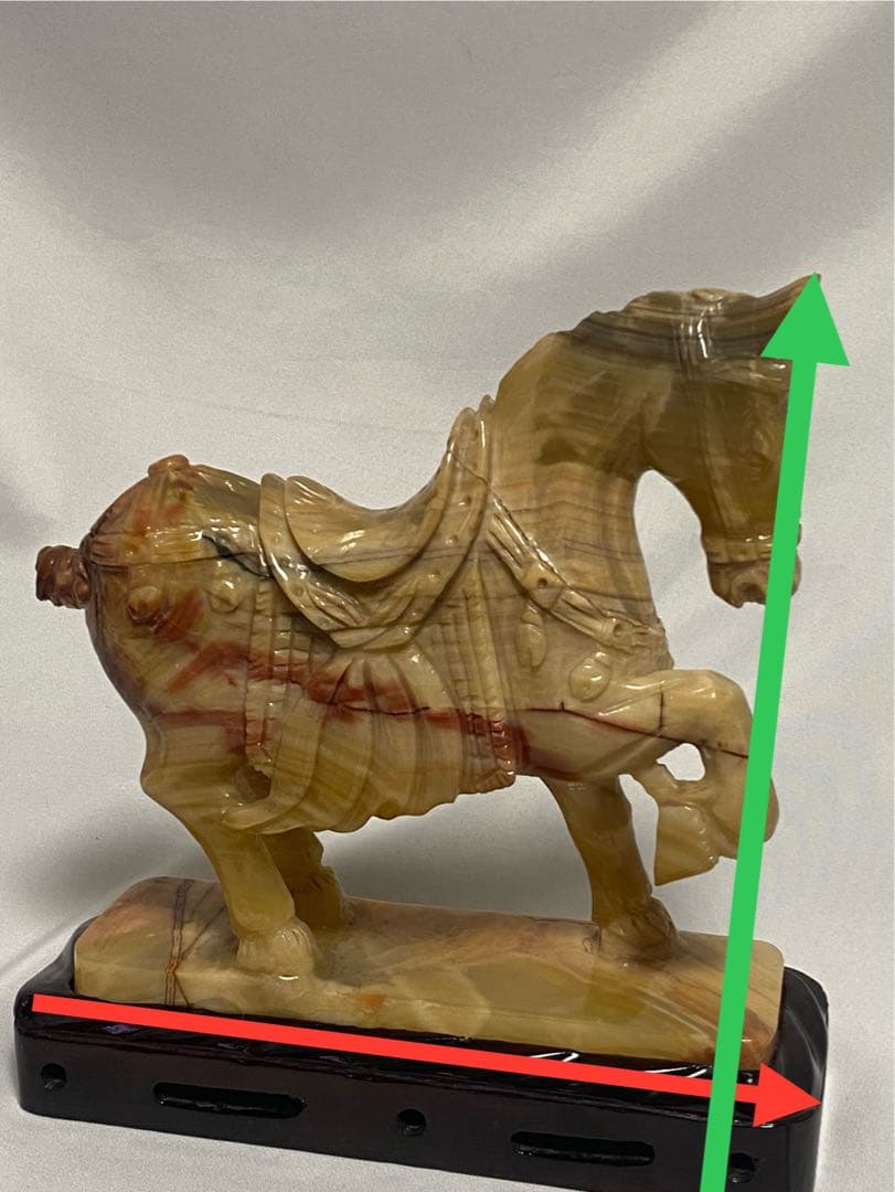 2178❣️ 瑪瑙　馬　唐馬　戦闘馬