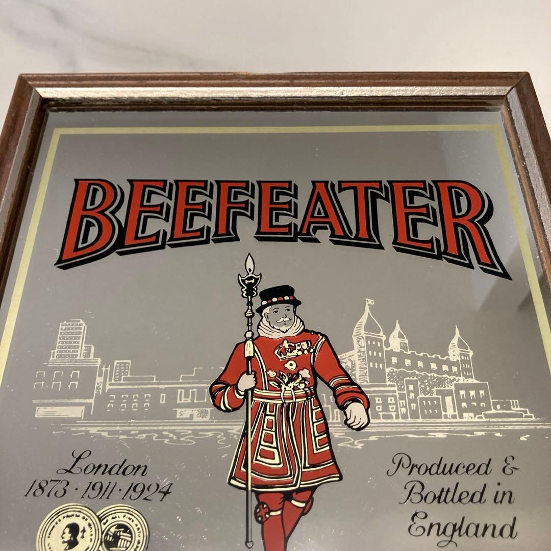Beefeater ロンドン・ドライ・ジン パブミラーサイン　LONDON