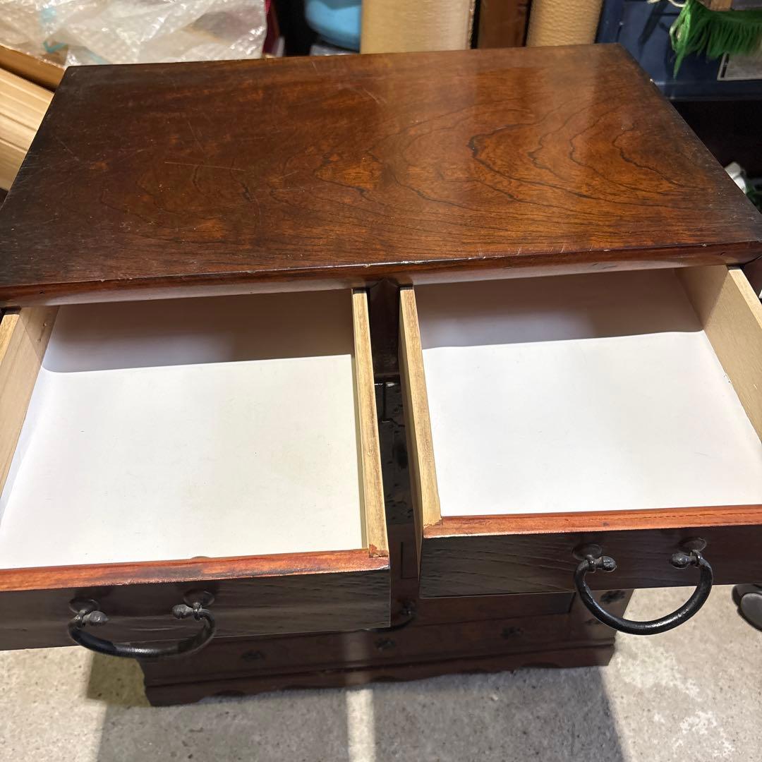 ⚪️木製和風箪笥 5引き出し