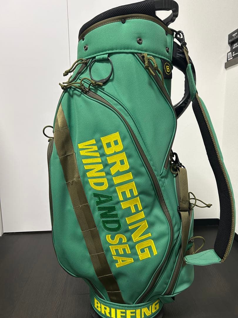 値下げBRIEFING WIND AND SEA キャディバッグ　ヘッドカバー