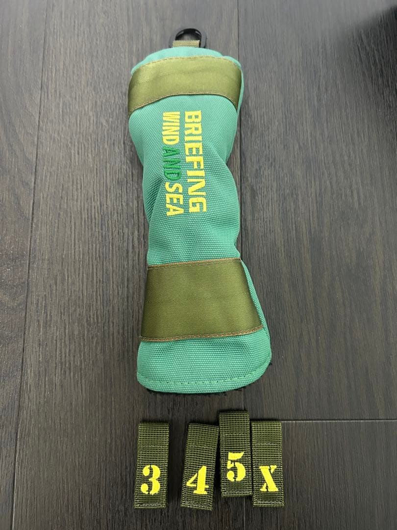 値下げBRIEFING WIND AND SEA キャディバッグ　ヘッドカバー