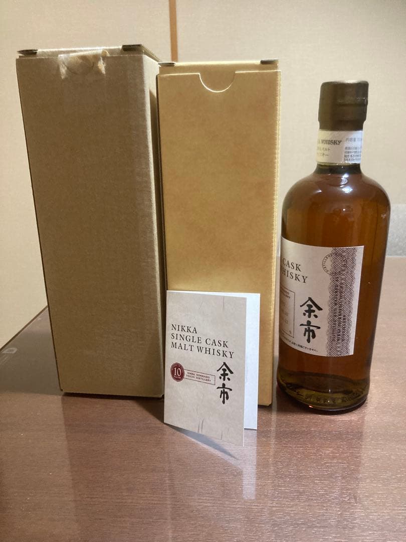 ニッカ　シングルカスクウィスキー余市10年