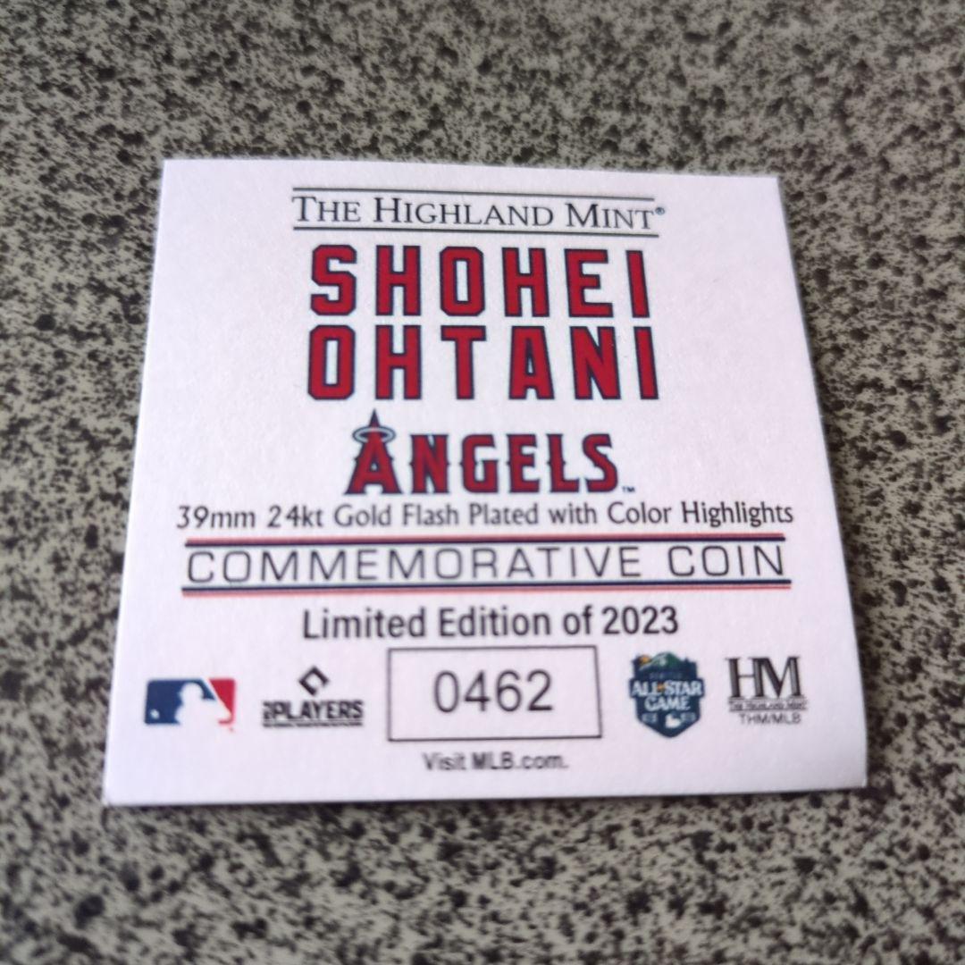 大谷翔平 2023 MLBオールスターゲーム出場記念ゴールド