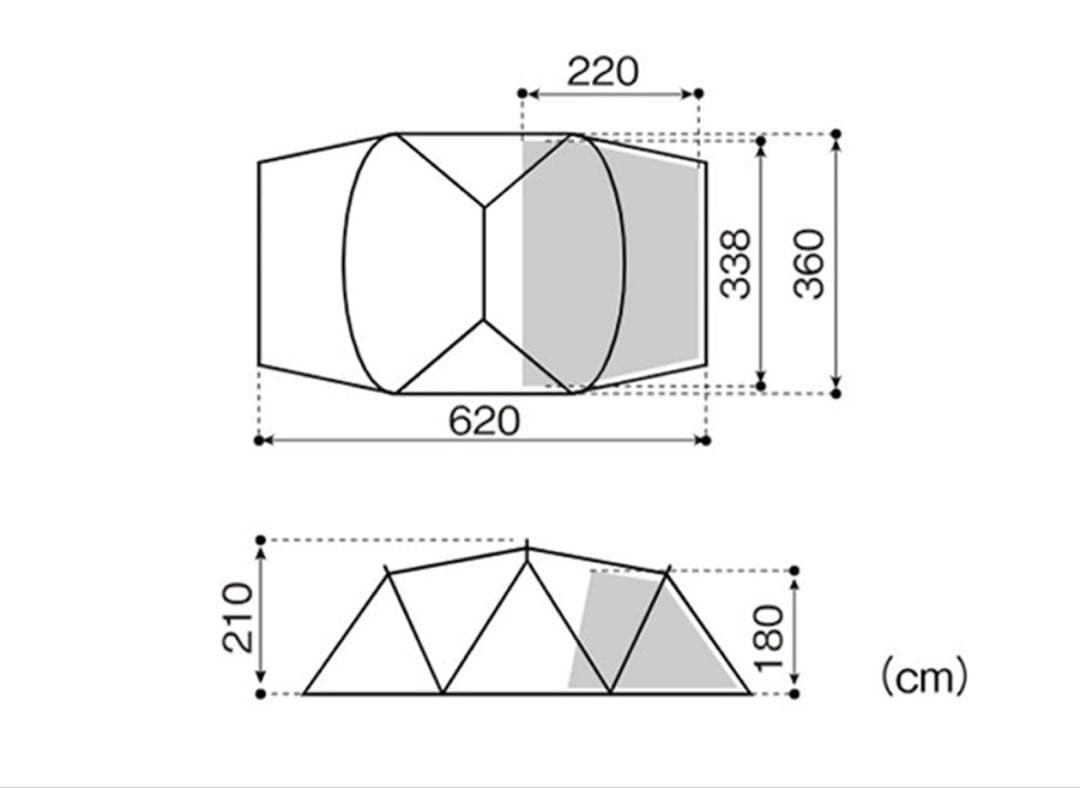 新品未開封　スノーピーク　ランドネストシェルター