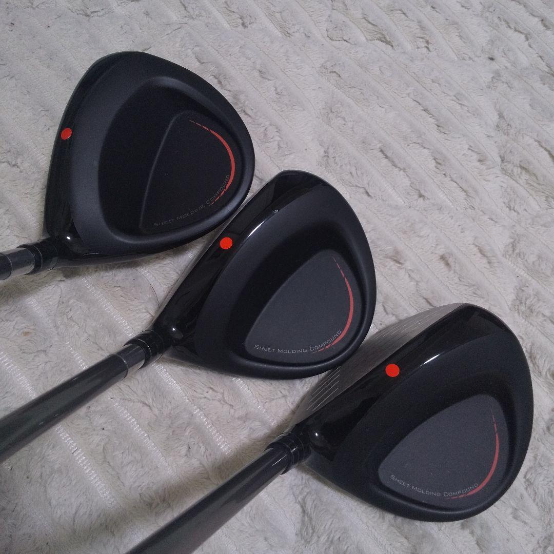 PRGR egg プロギア エッグ フェアウェイウッド 3,5,7番 3本セット